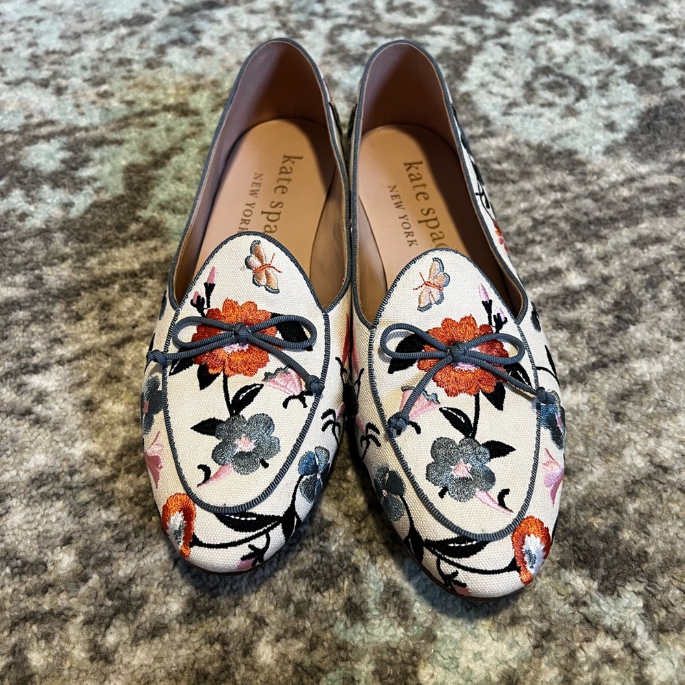 KATE SPADE FLORAL DEVI LOAFER
